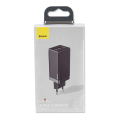 baseus gan2 pro quick charger 2c u 65w eu charging cable type c 100w 20v 5a 1m black extra photo 3