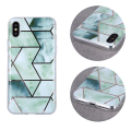 geometric marmur back cover case for iphone 12 mini 54 green extra photo 1