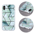 geometric marmur back cover case for iphone 12 pro max 67 green extra photo 1
