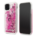 karl lagerfeld iphone 11 pro klhcn58ropi rose gold hard case glitter extra photo 1