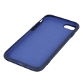 silicon back cover case for iphone 12 iphone 12 pro 61 dark blue extra photo 1