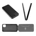 elegance flexi book flip case for iphone 12 pro max black extra photo 2