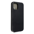 elegance flexi book flip case for iphone 12 pro max black extra photo 3