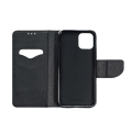 fancy book flip case for iphone 12 12 pro black extra photo 2