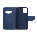 fancy book flip case for iphone 12 12 pro red navy extra photo 1