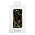 ideal of sweden back cover case for iphone 12 pro max golden smoke marble extra photo 2