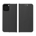 luna carbon flip case for apple iphone 12 mini black extra photo 1