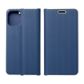 luna carbon flip case for apple iphone 12 mini blue extra photo 1