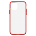 otterbox react back cover case for iphone 12 12 pro red transparent extra photo 1