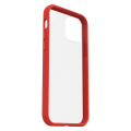otterbox react back cover case for iphone 12 12 pro red transparent extra photo 2