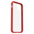 otterbox react back cover case for iphone 12 mini red transparent extra photo 2