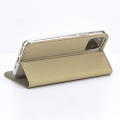 smart case book flip for apple iphone 12 pro max gold extra photo 2