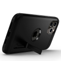 spigen tough armor back cover case stand for iphone 12 12 pro black extra photo 2