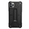 uag urban armor gear monarch back cover case for iphone 11 pro max carbon fiber extra photo 1