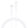 hama 183295 charging data cable usb type c to lightning 1 m white extra photo 1 hama 183295 charging data cable usb type c to lightning 1 m white extra photo 1