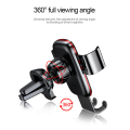 baseus metal age gravity car mount air outlet version black extra photo 1