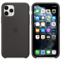 apple mwyn2 iphone 11 pro silicone case black extra photo 1