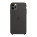apple mx002 iphone 11 pro max silicone case black extra photo 2