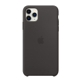 apple mx002 iphone 11 pro max silicone case black extra photo 3