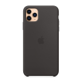 apple mx002 iphone 11 pro max silicone case black extra photo 4