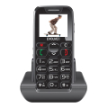 kinito evolveo easyphone ep500 senior black extra photo 1