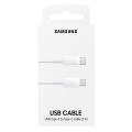 samsung cable usb type c to usb type c 45watt 5a ep dn975bw white extra photo 3