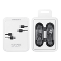 samsung cables 2 pieces set usb type c 15m ep dg930mb black extra photo 2