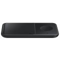 samsung galaxy s21 wireless qi fast charger duo pad with travel charger ep p4300tb black extra photo 3