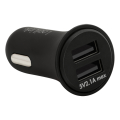 logilink pa0184 usb car charger 2x usb port 105w black extra photo 1