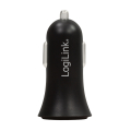 logilink pa0184 usb car charger 2x usb port 105w black extra photo 3