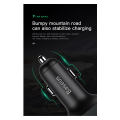 baseus transmiter fm t type s 09a bluetooth mp3 car charger black extra photo 4