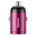 baseus tiny star pps car charger type c 30w fast charging pink extra photo 1