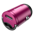 baseus tiny star pps car charger type c 30w fast charging pink extra photo 4