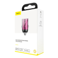 baseus tiny star pps car charger type c 30w fast charging pink extra photo 7