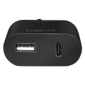 logilink pa0256 usb charger with 15 m fixed cable 1x usb a 1x usb c 12 w extra photo 3