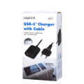 logilink pa0256 usb charger with 15 m fixed cable 1x usb a 1x usb c 12 w extra photo 6