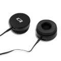 qoltec 50817 headphones with microphone black extra photo 4