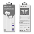 qoltec 50832 in ear headphones with microphone white extra photo 3