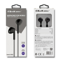 qoltec 50833 in ear headphones with microphone black extra photo 2