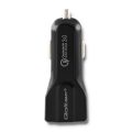 qoltec 51846 intelligent car charger 12 24v 18w 5v 3a usb quick charge 30 extra photo 1