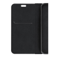 forcell luna carbon flip case for xiaomi redmi note 10 5g black extra photo 1