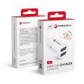forcell cc sj02 car charger mini 2xusb 31a white extra photo 7