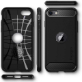 spigen rugged armor for iphone se 2020 black extra photo 1