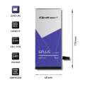 qoltec 52100 battery for iphone 6 plus 2915mah extra photo 1