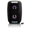 lenco bt 272bk music system with bluetooth usb and sd rechargeable battery black extra photo 4
