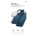 baseus simple mini magnetic wireless charger with type c cable 15m white extra photo 2