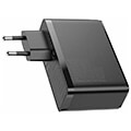 baseus gan2 pro 4 port quick charger 2x usb 2x type c 100w black extra photo 5