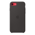 apple mxyh2 iphone se silicone case black extra photo 4