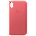 apple mrx62 iphone xs max leather folio peony pink extra photo 3