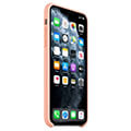 apple my1h2 iphone 11 pro max silicone case grapefruit extra photo 2